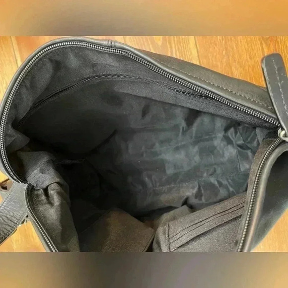 1990s | Leather & Turquoise | Western | Hand or Shoulder Bag - Picture 7 of 7